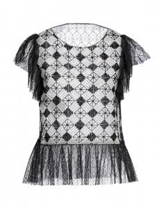 Топ Alberta Ferretti, черный