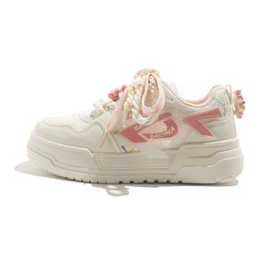 Износостойкие и легкие низкие кроссовки для женщин BEIER, Beige Pink