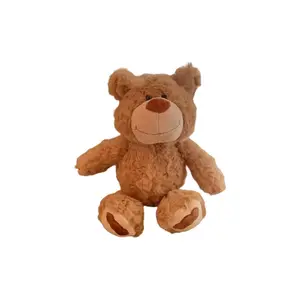 KUMAOYA Плюшевая игрушка коричневый big bear послушный медвежонок плюшевая кукла высота 35см