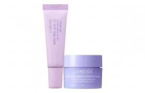 Набор пробников маски для лица LANZHI Primer увлажняющий осветляющий тон кожи 10мл+15мл LANEIGE