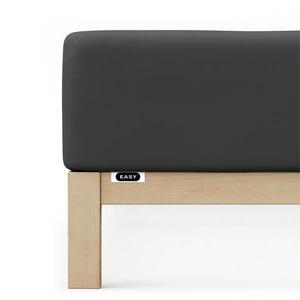 Простыня schlafgut Jersey Elasthan, 120x40x220 см цвет grey deep