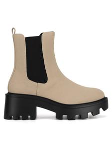 Ботильоны на блочном каблуке DeeZee, бежевый