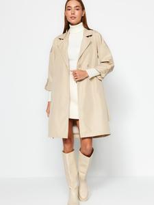 Демисезонное пальто Trendyol, Beige