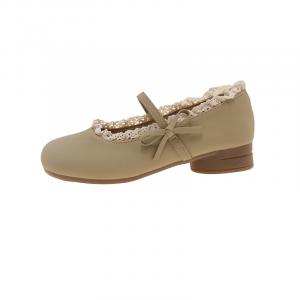 Boldi Kuki Женские туфли Мэри Джейн на массивном каблуке - хаки, цвет Khaki