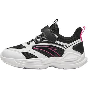 Легкие кроссовки с амортизаторами и низким верхом для детей от 3 до 7 лет Antakids, черный/белый/розовый