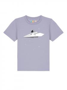 Футболка wat? Apparel, цвет lavender