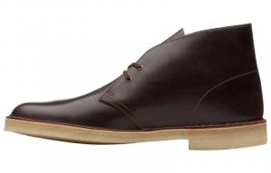 Оригинальные кожаные ботинки для пустыни Clarks, Brown