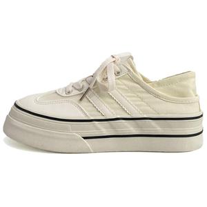 City camel Женские низкие скейтерские кеды бежевые, цвет Beige