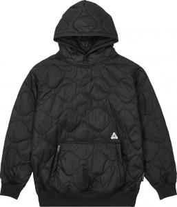 Толстовка Palace Pertex Quilter Hood 'Black', черный