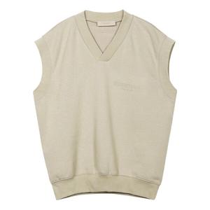Жилет fw22 v neck vest 'smoke' Fear Of God Essentials, серый