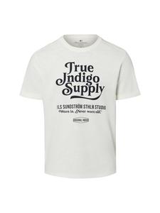 Nils Sundström Рубашка цвета экрю и черного