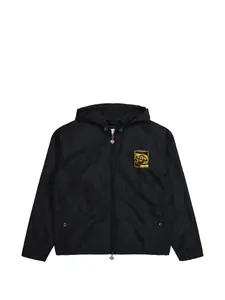 Куртка с капюшоном из рипстопа Casablanca, черный