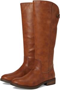 Женские высокие сапоги FRYE AND CO. Kellie Button в стиле всадника, Cognac