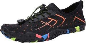 Мужские и женские плавательные туфли, легкие плавательные туфли, обувь для дайвинга и купания, пляжные туфли, женские туфли для йоги, повседневные туфли для мужчин Generic, оранжевый