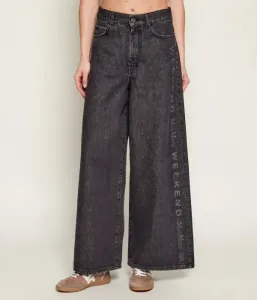 Джинсы WKDVORTICE loose fit Weekend Maxmara, графитовый