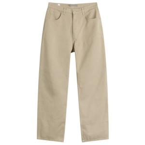 Свободные брюки Mogens из твила с пятью карманами Norse Projects, Clay