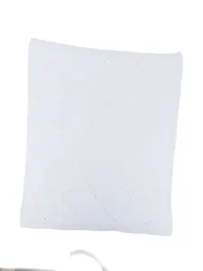 Плед с ромбовидным узором Little Bear, синий