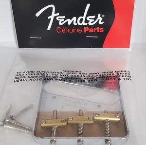Седло Fender 3 American Vintage Tele Bridge Fender 3 Saddle Vintage American Tele Bridge