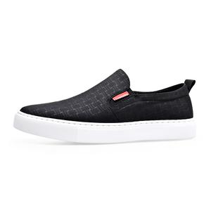 LUOMAIKE Мужские низкие кеды с черным верхом и белой подошвой, цвет Black Upper White Sole
