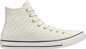 Кроссовки Converse Chuck Taylor All Star High Tonal Weaving - White, белый