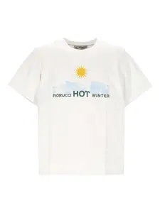 Футболка Hot Winter Fiorucci, белый