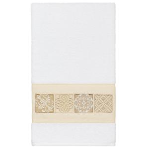 Linum Home Textiles Турецкий хлопок Vivian Набор украшенных полотенец из 3 предметов, бежевый