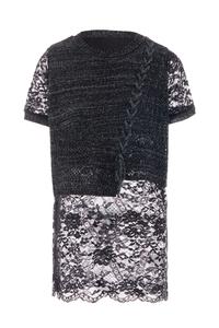 Свитер Sidona, черный/черный в крапинку