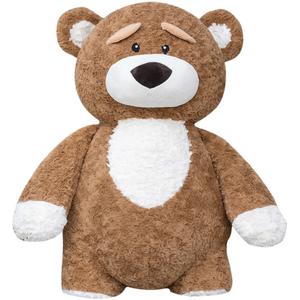 Мягкий плюшевый мишка для дня рождения, размеры 20см/40см/60см/80см, высота 20см Mise