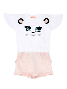 Спортивный костюм Denokids White Cat, белый