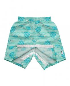 Легкие легкосменные плавки для мальчиков для малышей Green Sprouts, синий