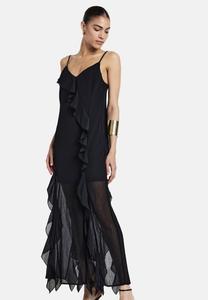 Длинное платье FRILL Calliope, черный