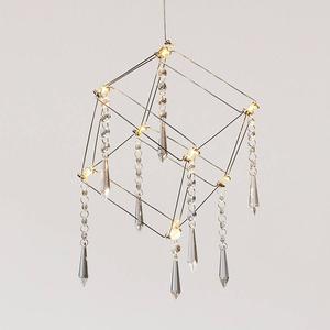 Светодиодный подвесной светильник Näve Araneus, сталь / акриловое стекло - серебро - количество языков пламени: 1