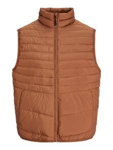 Жилет JACK & JONES Vest JJEState, коричневый