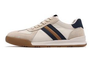 Низкие повседневные кроссовки мужские белые C°BANNER, бело-синие