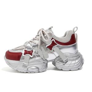 Женские кроссовки с низким верхом и массивной подошвой, устойчивые к истиранию DAPHNE, Black