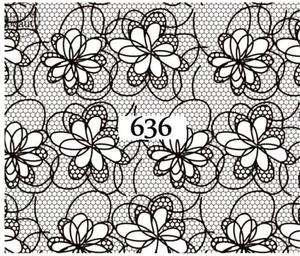 Водные наклейки для ногтей - №636, Raisin