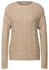 Свитер STREET ONE, бежевый