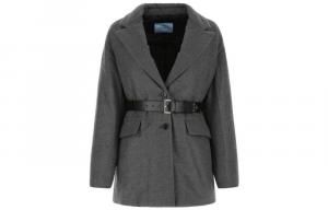 Куртка женская серая Prada