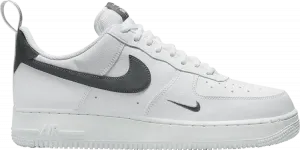 Кроссовки Nike Air Force 1 '07 LV8 UT 'White Metallic Dark Grey', белый