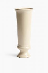 Ваза H&M Glazed Terracotta, 30 см, светло-бежевый