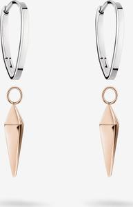 Серьги-кольца Liebeskind Berlin, серебристый/золотистый