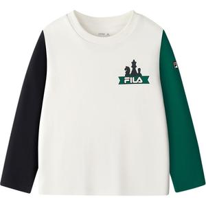 FILA KIDS Футболка с длинным рукавом cloud white для малышей