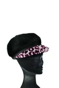 Кепка-баллон COLLEZIONE ALESSANDRO "Леопарда", розовый