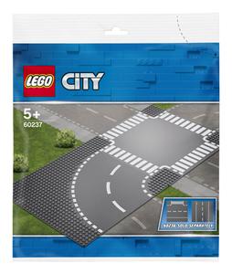 Кубики LEGO «Поворот и перекресток», 60237