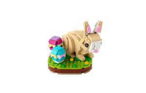Пасхальный кролик из кубиков 40463 LEGO, easter rabbit