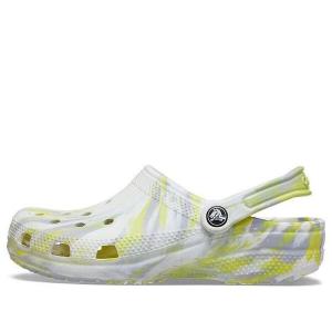 Сандалии classic clog marble beach sports white gray sandals 'white gray' Crocs, белый