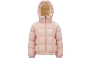 Детская пуховая куртка Moncler, розовый