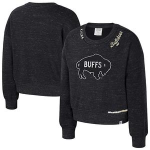 Детская толстовка girls youth black colorado buffaloes just a minute Colosseum