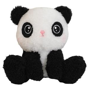 Плюшевая кукла Penguin Panda Duck Lamb Cat Donkey высотой 15 см Tak Bebe, Panda