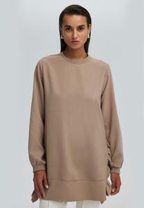 Толстовка Touché Privé RUFFLED CREPE, Mink/Sand